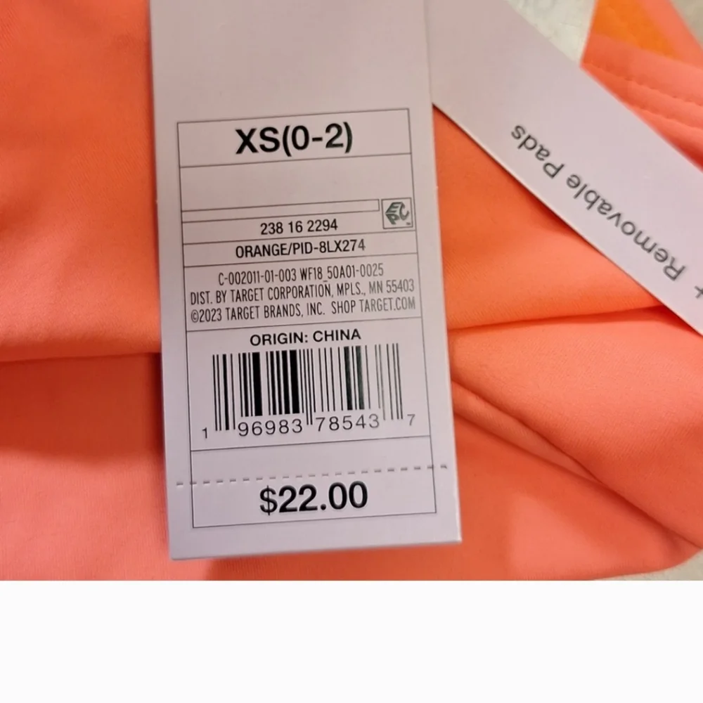 Wild fable crop top /  swim top - Picture 5 of 7